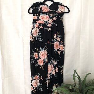 Xhilaration Floral Jumpsuit
